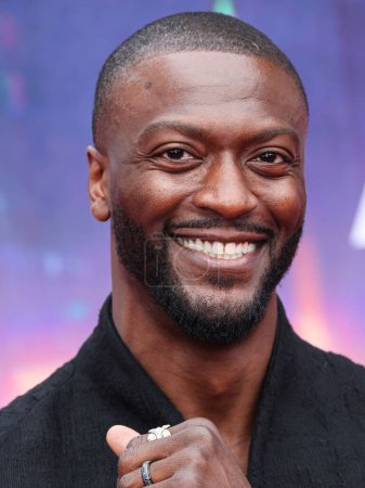 Photo for American actor Aldis Hodge arrives at the World Premiere Of Sony Pictures Animation's 'Spider-Man: Across The Spider Verse' held at the Regency Village Theater on May 30, 2023 in Westwood, Los Angeles, California, United States. - Royalty Free Image