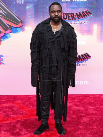 Photo for American actor Brian Tyree Henry arrives at the World Premiere Of Sony Pictures Animation's 'Spider-Man: Across The Spider Verse' held at the Regency Village Theater on May 30, 2023 in Westwood, Los Angeles, California, United States. - Royalty Free Image