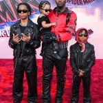 Jordan Cephus, Wave Set Cephus, Offset and Kody Cephus arrive at the World Premiere Of Sony Pictures Animation's 'Spider-Man: Across The Spider Verse' held at the Regency Village Theater on May 30, 2023 in Westwood, Los Angeles, California