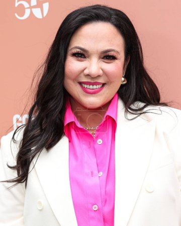 Photo for American writer, producer, director and actress Gloria Calderon Kellett (Gloria Calderon Kellett) arrives at The Hollywood Reporter 2nd Annual 'Raising Our Voices' Event held at the Audrey Irmas Pavilion on May 31, 2023 in Los Angeles, USA - Royalty Free Image
