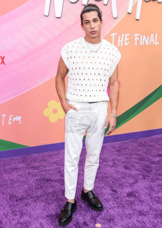 Photo for Benjamin Norris arrives at the Los Angeles Premiere Screening Event Of Netflix's 'Never Have I Ever' Season 4 - The Final Season held at the Regency Village Theatre on June 1, 2023 in Westwood, Los Angeles, California, United States. - Royalty Free Image