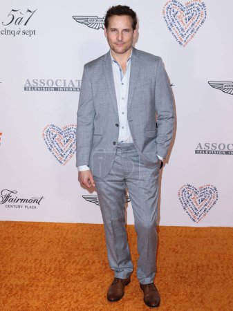 Photo for American actor Peter Facinelli arrives at the 30th Annual Race To Erase MS Gala held at the Fairmont Century Plaza on June 2, 2023 in Century City, Los Angeles, California, United States. - Royalty Free Image