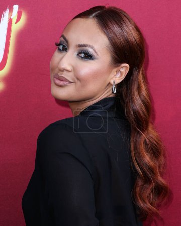 Photo for American actress Francia Raisa arrives at the Los Angeles Special Screening Of Searchlight Pictures' 'Flamin' Hot' held at the Hollywood American Legion Post 43 at Hollywood Legion Theater on June 9, 2023 in Hollywood, Los Angeles, California - Royalty Free Image