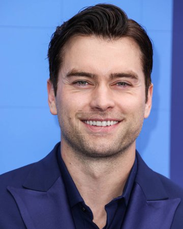 Photo for American actor, Internet personality and model Pierson Fode arrives at Apple TV+'s 'Ted Lasso' Season 3 FYC Red Carpet held at the Saban Media Center at the Television Academy on June 10, 2023 in North Hollywood, Los Angeles, California, United State - Royalty Free Image