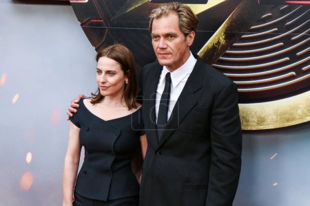 Photo for Antje Traue and Michael Shannon arrive at the Los Angeles Premiere Of Warner Bros. 'The Flash' held at the TCL Chinese Theatre IMAX on June 12, 2023 in Hollywood, Los Angeles, California, United States. - Royalty Free Image