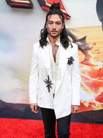 Photo for American actor Ezra Miller arrives at the Los Angeles Premiere Of Warner Bros. 'The Flash' held at the TCL Chinese Theatre IMAX on June 12, 2023 in Hollywood, Los Angeles, California, United States. - Royalty Free Image