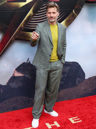 Photo for Danish actor and producer Nikolaj Coster-Waldau arrives at the Los Angeles Premiere Of Warner Bros. 'The Flash' held at the TCL Chinese Theatre IMAX on June 12, 2023 in Hollywood, Los Angeles, California, United States. - Royalty Free Image