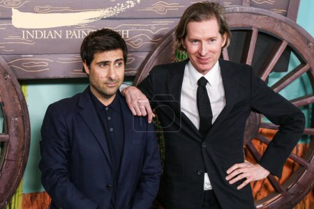 Photo for Jason Schwartzman and Wes Anderson arrive at the New York Premiere Of Focus Features' 'Asteroid City' held at Alice Tully Hall on June 13, 2023 in Manhattan, New York City, New York, United States. - Royalty Free Image