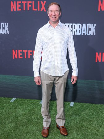 Foto de Ken Goldin llega al estreno en Los Ángeles de la primera temporada de 'Quarterback' de Netflix celebrada en el Teatro Netflix Tudum el 11 de julio de 2023 en Hollywood, Los Ángeles, California, Estados Unidos. - Imagen libre de derechos