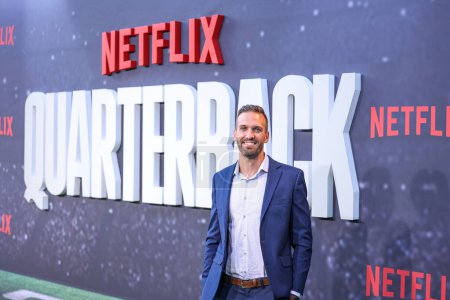 Photo for Tim Rumpff arrives at the Los Angeles Premiere Of Netflix's 'Quarterback' Season 1 held at the Netflix Tudum Theater on July 11, 2023 in Hollywood, Los Angeles, California, United States. - Royalty Free Image