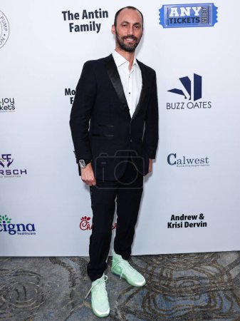 Photo for Dan Fleyshman arrives at the 23rd Annual Harold And Carole Pump Foundation Gala held at The Beverly Hilton Hotel on August 18, 2023 in Beverly Hills, Los Angeles, California, United States. - Royalty Free Image