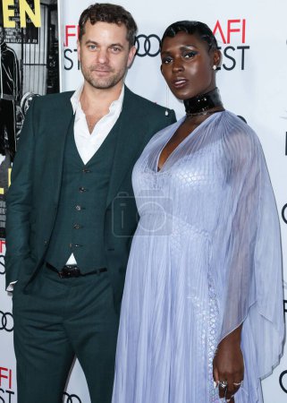 Photo for Joshua Jackson and Jodie Turner-Smith attend the AFI FEST 2019 Presented By Audi premiere of "Queen & Slim" at TCL Chinese Theatre on November 14, 2019 in Hollywood, California, United States. - Royalty Free Image