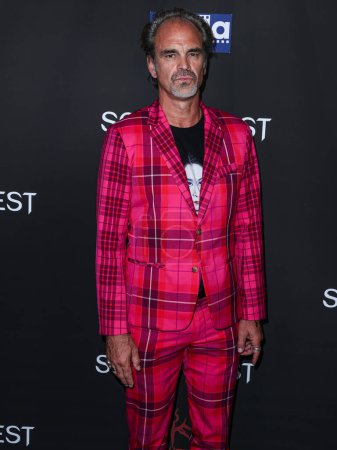 Photo for Canadian actor Steven Ogg arrives at the 23rd Annual Screamfest Horror Film Festival - Opening Night - Los Angeles Premiere Of Sumerian Films 'Divinity' held at the TCL Chinese Theatre IMAX on October 10, 2023 in Hollywood, Los Angeles, California - Royalty Free Image