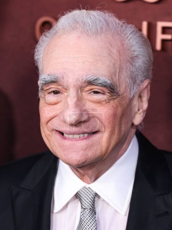 Téléchargez les photos : Le cinéaste et acteur américano-italien Martin Scorsese arrive à la première de "Killers Of The Flower Moon" d'Apple TV + au Dolby Theatre le 16 octobre 2023 à Hollywood, Los Angeles, Californie, États-Unis. - en image libre de droit