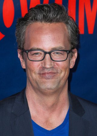 Photo for Matthew Perry Dead At 54. Matthew Perry has died. He was 54. The actor, who was best known for playing Chandler Bing on 'Friends', was found dead at a Los Angeles-area home on Saturday, October 28, 2023. WEST HOLLYWOOD, LOS ANGELES, CALIFORNIA - Royalty Free Image