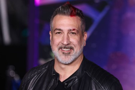 Photo for American singer, dancer, actor and television personality Joey Fatone arrives at the Los Angeles Special Screening Of DreamWorks Animation And Universal Pictures' 'Trolls Band Together' held at TCL Chinese Theatre IMAX on November 15, 2023 in Hollywo - Royalty Free Image