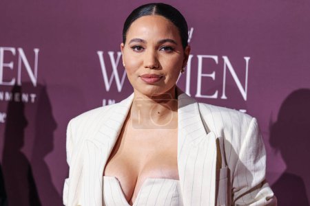 Photo for American actress Jurnee Smollett arrives at The Hollywood Reporter's Women In Entertainment Gala 2023 presented by Lifetime held at The Beverly Hills Hotel on December 7, 2023 in Beverly Hills, Los Angeles, California, United States. - Royalty Free Image