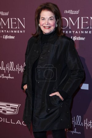 Photo for American former film studio executive Sherry Lansing arrives at The Hollywood Reporter's Women In Entertainment Gala 2023 presented by Lifetime held at The Beverly Hills Hotel on December 7, 2023 in Beverly Hills, Los Angeles, California, USA - Royalty Free Image