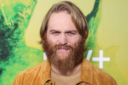 Photo for American actor and former ice hockey player Wyatt Russell arrives at the Los Angeles Photo Call Of Apple TV+'s 'Monarch: Legacy Of Monsters' Season 1 held at The London West Hollywood at Beverly Hills on December 8, 2023 in West Hollywood - Royalty Free Image