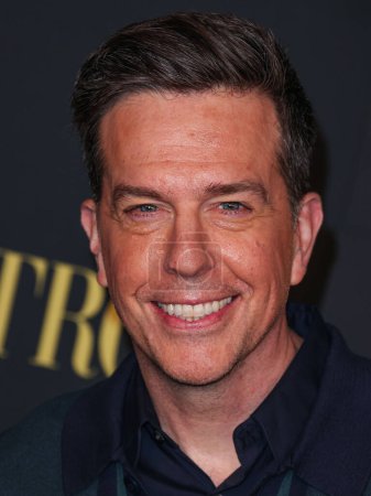 Photo for American actor and comedian Ed Helms arrives at the Los Angeles Special Screening Of Netflix's 'Maestro' held at the Academy Museum of Motion Pictures on December 12, 2023 in Los Angeles, California, United States. - Royalty Free Image