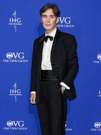 Photo for Cillian Murphy arrives at the 35th Annual Palm Springs International Film Festival Film Awards held at the Palm Springs Convention Center on January 4, 2024 in Palm Springs, Riverside County, California, United States. - Royalty Free Image