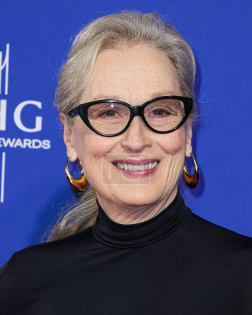 Photo for Meryl Streep arrives at the 35th Annual Palm Springs International Film Festival Film Awards held at the Palm Springs Convention Center on January 4, 2024 in Palm Springs, Riverside County, California, United States. - Royalty Free Image