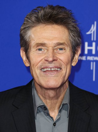 Photo for Willem Dafoe arrives at the 35th Annual Palm Springs International Film Festival Film Awards held at the Palm Springs Convention Center on January 4, 2024 in Palm Springs, Riverside County, California, United States. - Royalty Free Image
