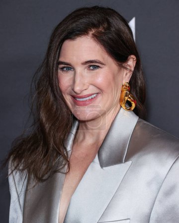 Photo for Kathryn Hahn arrives at the Television Academy's 75th Annual Primetime Emmy Awards Performer Nominees Celebration held at the JW Marriott Los Angeles L.A. LIVE Platinum Ballroom on January 13, 2024 in Los Angeles, California, United States. - Royalty Free Image