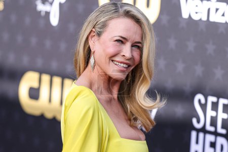Photo for Chelsea Handler arrives at the 29th Annual Critics' Choice Awards held at The Barker Hangar on January 14, 2024 in Santa Monica, Los Angeles, California, United States. - Royalty Free Image
