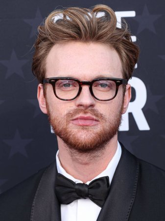 Photo for Finneas O'Connell arrives at the 29th Annual Critics' Choice Awards held at The Barker Hangar on January 14, 2024 in Santa Monica, Los Angeles, California, United States. - Royalty Free Image
