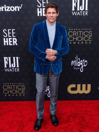 Photo for James Marsden arrives at the 29th Annual Critics' Choice Awards held at The Barker Hangar on January 14, 2024 in Santa Monica, Los Angeles, California, United States. - Royalty Free Image