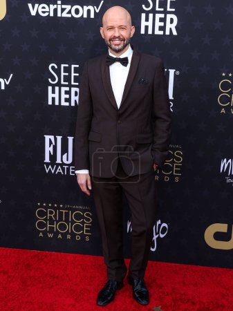 Photo for John Cryer arrives at the 29th Annual Critics' Choice Awards held at The Barker Hangar on January 14, 2024 in Santa Monica, Los Angeles, California, United States. - Royalty Free Image