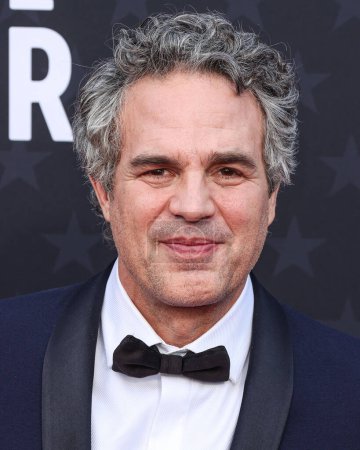 Photo for Mark Ruffalo arrives at the 29th Annual Critics' Choice Awards held at The Barker Hangar on January 14, 2024 in Santa Monica, Los Angeles, California, United States. - Royalty Free Image
