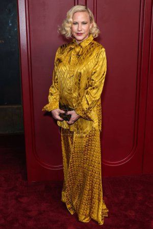 Foto de Patricia Arquette llega a la 75ª Fiesta Anual de Premios Primetime Emmy de Apple TV + celebrada en Mother Wolf el 15 de enero de 2024 en Hollywood, Los Ángeles, California, Estados Unidos. - Imagen libre de derechos
