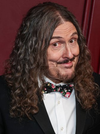 Photo for Weird Al Yankovic arrives at Apple TV+'s 75th Annual Primetime Emmy Awards Party held at Mother Wolf on January 15, 2024 in Hollywood, Los Angeles, California, United States. - Royalty Free Image