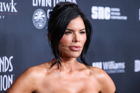 Photo for Lauren Sanchez arrives at the 21st Annual Living Legends Of Aviation Awards held at The Beverly Hilton Hotel on January 19, 2024 in Beverly Hills, Los Angeles, California, United States. - Royalty Free Image