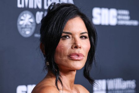Photo for Lauren Sanchez arrives at the 21st Annual Living Legends Of Aviation Awards held at The Beverly Hilton Hotel on January 19, 2024 in Beverly Hills, Los Angeles, California, United States. - Royalty Free Image