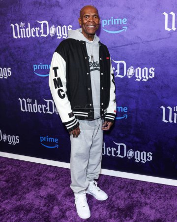 Foto de Big Boy llega al estreno mundial de 'The Underdoggs' de Amazon Prime Video celebrado en The Culver Theater el 23 de enero de 2024 en Culver City, Los Ángeles, California, Estados Unidos. - Imagen libre de derechos