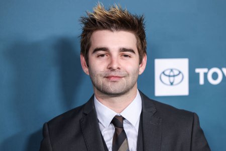 Photo for Jack Griffo arrives at the 33rd Annual Environmental Media Association Awards Gala held at Sunset Las Palmas Studios on January 27, 2024 in Hollywood, Los Angeles, California, United States. - Royalty Free Image