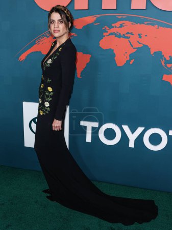 Foto de Natalie Morales llega a la 33ª Gala Anual de Premios de la Asociación de Medios Ambientales celebrada en Sunset Las Palmas Studios el 27 de enero de 2024 en Hollywood, Los Ángeles, California, Estados Unidos. - Imagen libre de derechos