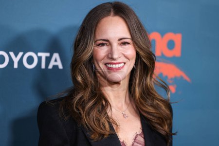 Photo for Susan Downey arrives at the 33rd Annual Environmental Media Association Awards Gala held at Sunset Las Palmas Studios on January 27, 2024 in Hollywood, Los Angeles, California, United States. - Royalty Free Image