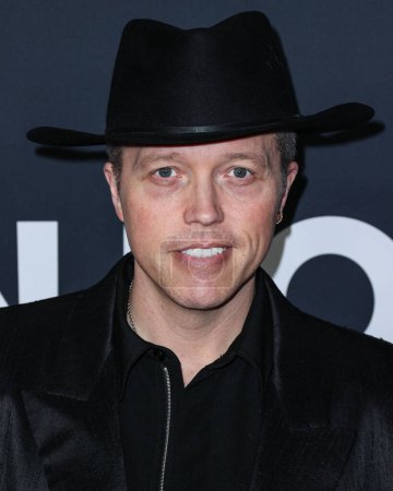 Photo for Jason Isbell arrives at the 2024 MusiCares Person of the Year Honoring Jon Bon Jovi held at the Los Angeles Convention Center on February 2, 2024 in Los Angeles, California, United States. - Royalty Free Image
