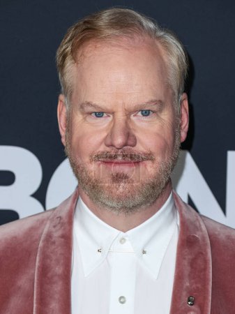 Photo for Jim Gaffigan arrives at the 2024 MusiCares Person of the Year Honoring Jon Bon Jovi held at the Los Angeles Convention Center on February 2, 2024 in Los Angeles, California, United States. - Royalty Free Image