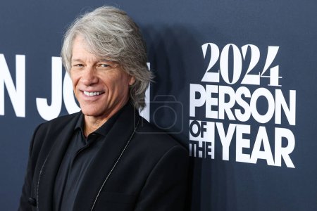 Téléchargez les photos : Jon Bon Jovi arrive au MusiCares Person of the Year 2024 en l'honneur de Jon Bon Jovi au Los Angeles Convention Center le 2 février 2024 à Los Angeles, Californie, États-Unis. - en image libre de droit