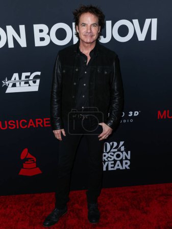 Photo for Pat Monahan arrives at the 2024 MusiCares Person of the Year Honoring Jon Bon Jovi held at the Los Angeles Convention Center on February 2, 2024 in Los Angeles, California, United States. - Royalty Free Image