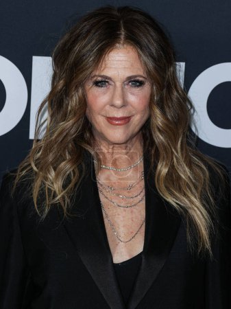 Photo for Rita Wilson arrives at the 2024 MusiCares Person of the Year Honoring Jon Bon Jovi held at the Los Angeles Convention Center on February 2, 2024 in Los Angeles, California, United States. - Royalty Free Image