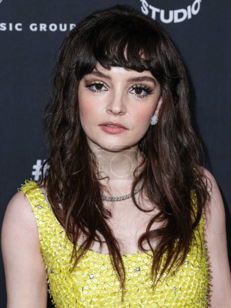 Photo for Lauren Mayberry arrives at Universal Music Group's 2024 66th GRAMMY Awards After Party held at nya studios WEST on February 4, 2024 in Hollywood, Los Angeles, California, United States. - Royalty Free Image