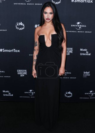 Photo for Maggie Lindemann arrives at Universal Music Group's 2024 66th GRAMMY Awards After Party held at nya studios WEST on February 4, 2024 in Hollywood, Los Angeles, California, United States. - Royalty Free Image