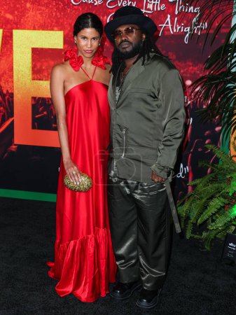 Foto de Aston Barrett Jr. llega al estreno de Bob Marley: One Love de Paramount Pictures en Los Ángeles el 6 de febrero de 2024 en Westwood, Los Ángeles, California, Estados Unidos. - Imagen libre de derechos