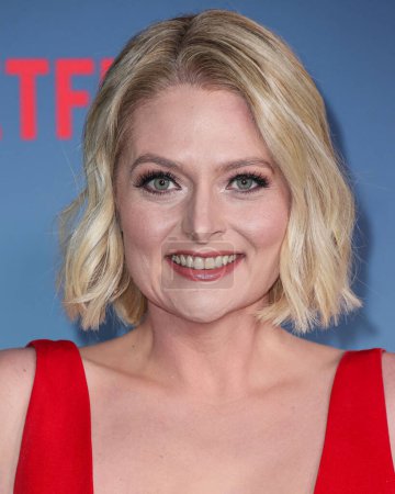 Photo for Lauren Ash arrives at the Los Angeles Premiere Of Netflix's 'Players' held at The Egyptian Theatre Hollywood on February 8, 2024 in Hollywood, Los Angeles, California, United States. - Royalty Free Image